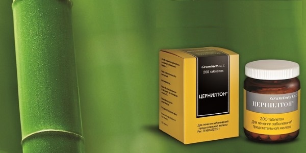 Цернилтон – растительный препарат, для лечения простатита и гиперплазии .