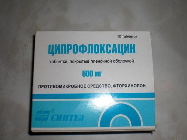 Ципрофлоксацин таблетки