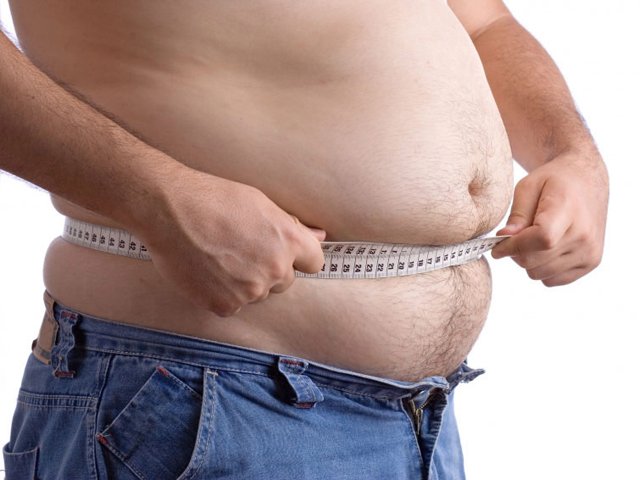 Лишний вес у мужчин